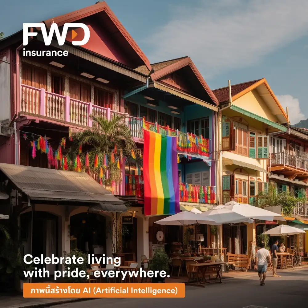 FWD Insurance unveils groundbreaking AI-Driven campaign for Pride Month: 'Celebrate living with Pride, everywhere'