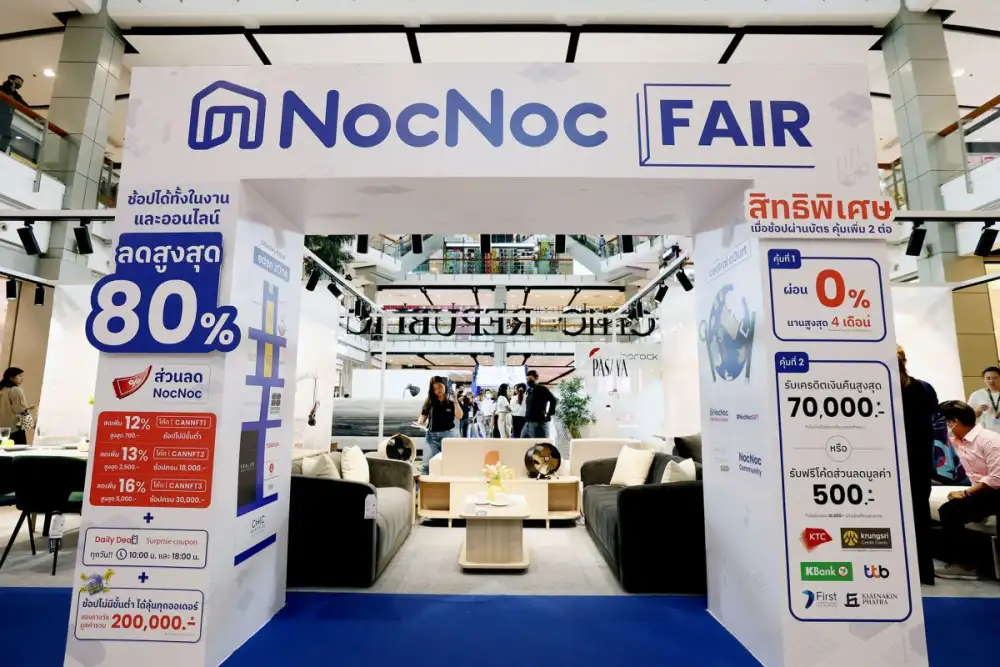 NocNoc เนรมิตพื้นที่แรงบันดาลจริงในการแต่งบ้าน ใจกลางเมือง จัด