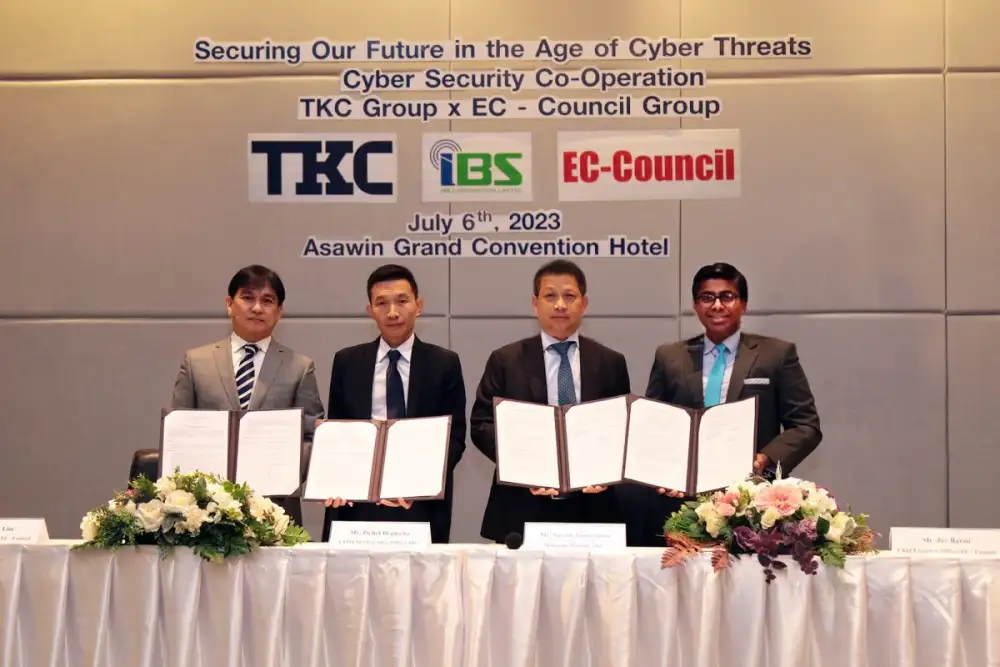 TKC เร่งเครื่องดึงพันธมิตร EC-Council ปั้นศูนย์ SOC พัฒนา Cyber Security - ต่อยอด 8 Smart Solution