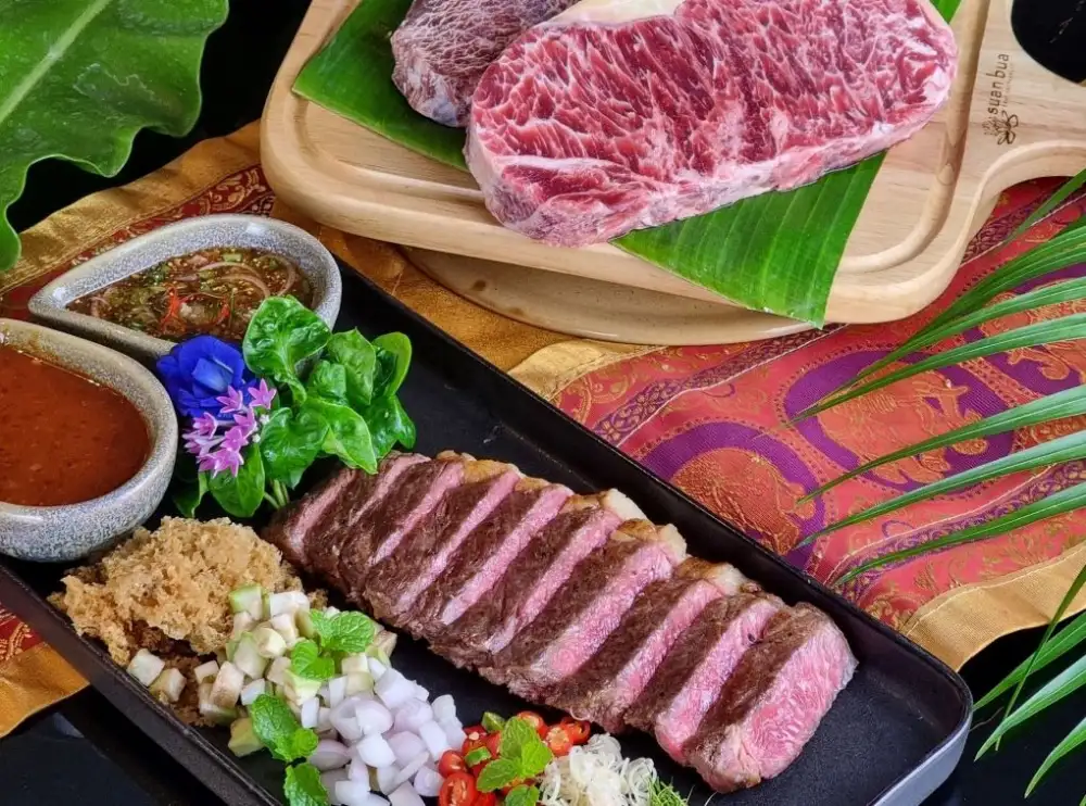 สัมผัสรสชาติเนื้อโคชั้นดีของไทย