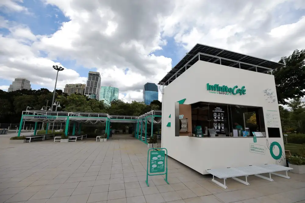 'Banpu NEXT' collaborates with 'Roots', encouraging all to embrace 'A cup to Net-Zero' while bringing to life