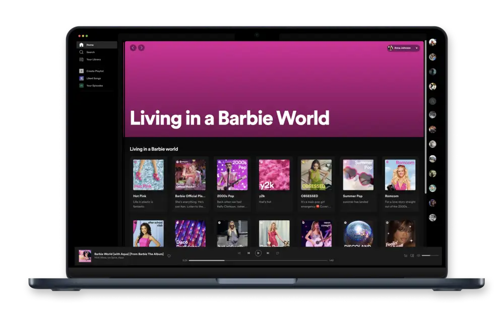 Spotify Brings Fans Even More Ways to Engage with Highly Anticipated BARBIE