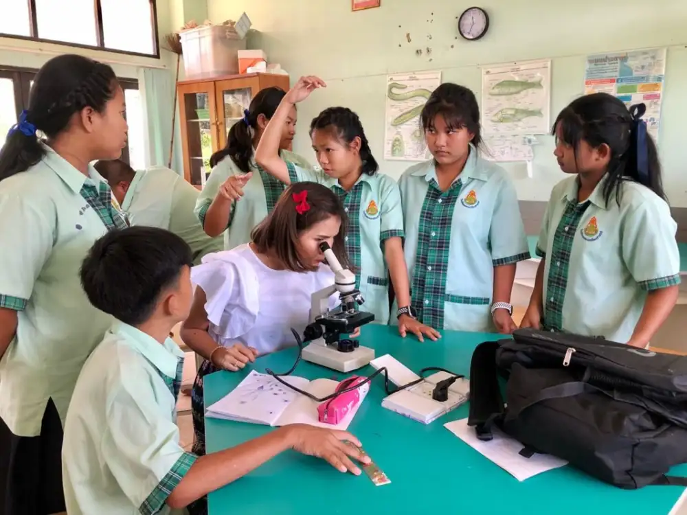 CP Foods contributes to the 'Science Lab', enhancing the hands-on learning experience for rural kids.