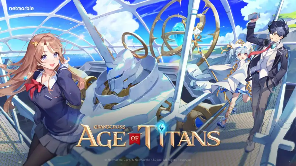 เกม GRAND CROSS: AGE OF TITANS เปิดดาวน์โหลดเกมล่วงหน้า เตรียมพร้อมร่วมศึกสงครามเพื่อกอบกู้อาณาจักรสกายนาสุดยิ่งใหญ่พรุ่งนี้!