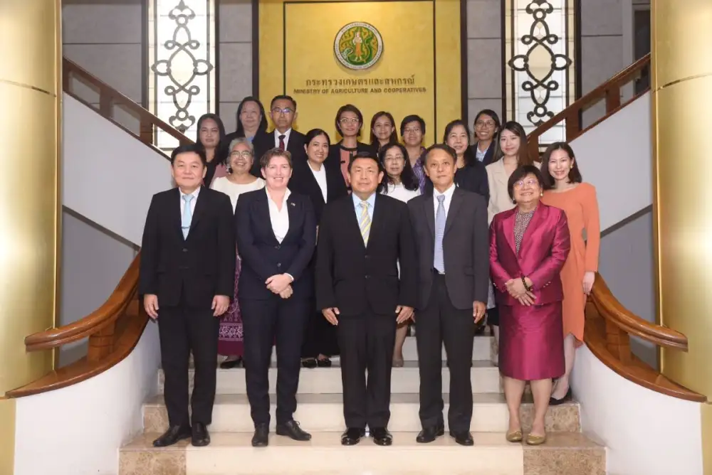 ไทย-อังกฤษ ประชุมนัดแรก เดินหน้าผลักดันความร่วมมือด้านเกษตร
