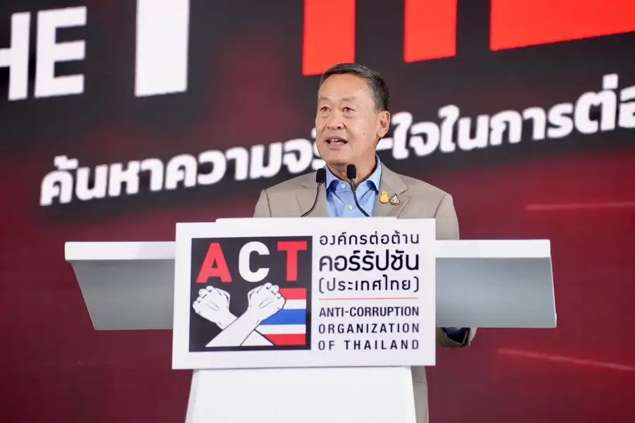 นายกฯ เดินหน้ารัฐบาลโปร่งใส ลั่นปัญหาทุจริต-ซื้อขายตำแหน่งต้องหมดไป