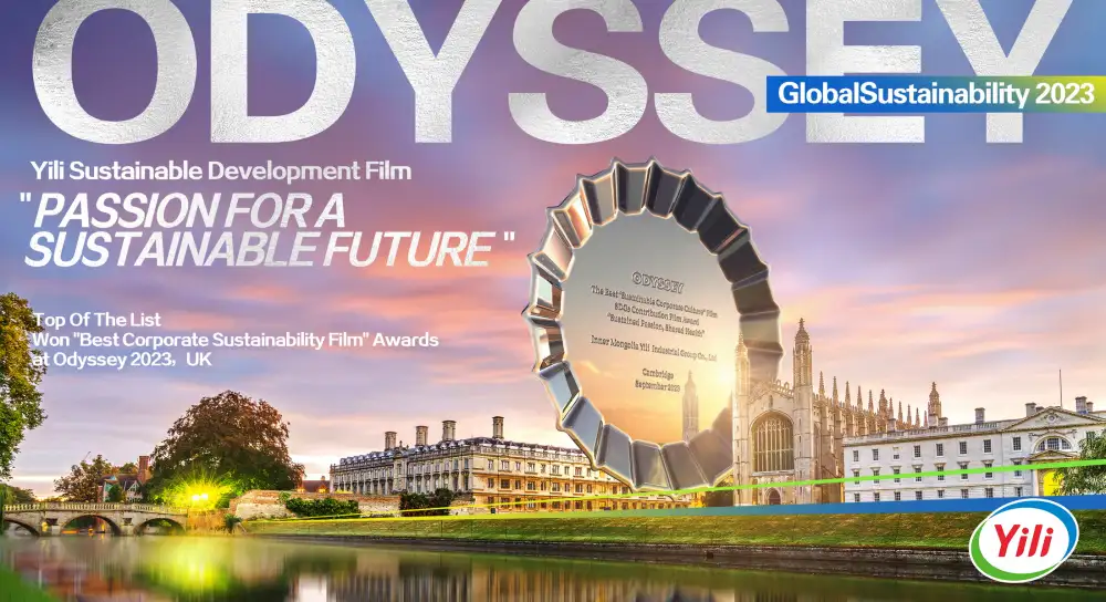 Yili Wins 2023 Odyssey Award for