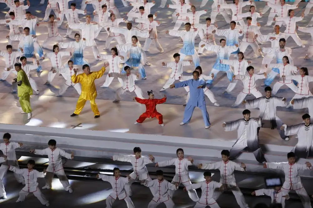 International Tai Chi contest held in central China's Jiaozuo City
