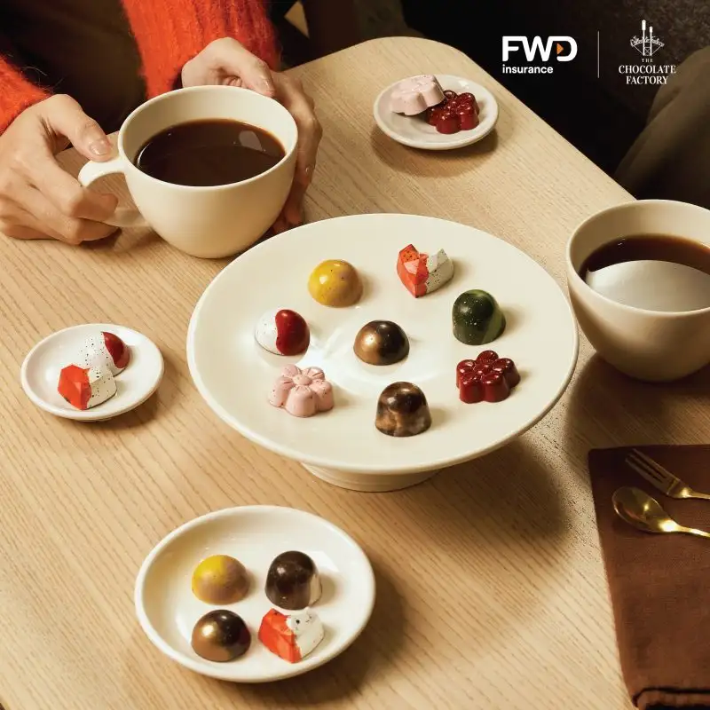 FWD Insurance partners with The Chocolate Factory to craft an exceptional brand experience, delighting chocolate enthusiasts with 'Iconic taste of Thailand' creations