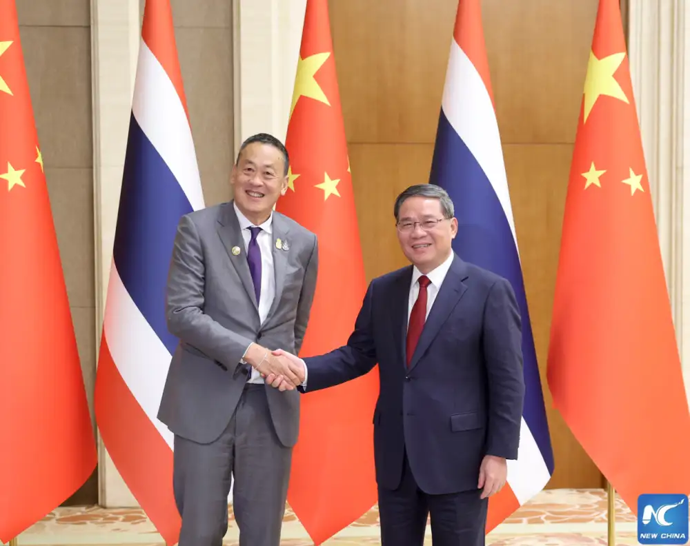 นายกฯไทย-จีนหารือกัน พร้อมร่วมมือในทุกภาคส่วน-ต่อสู้การพนันออนไลน์