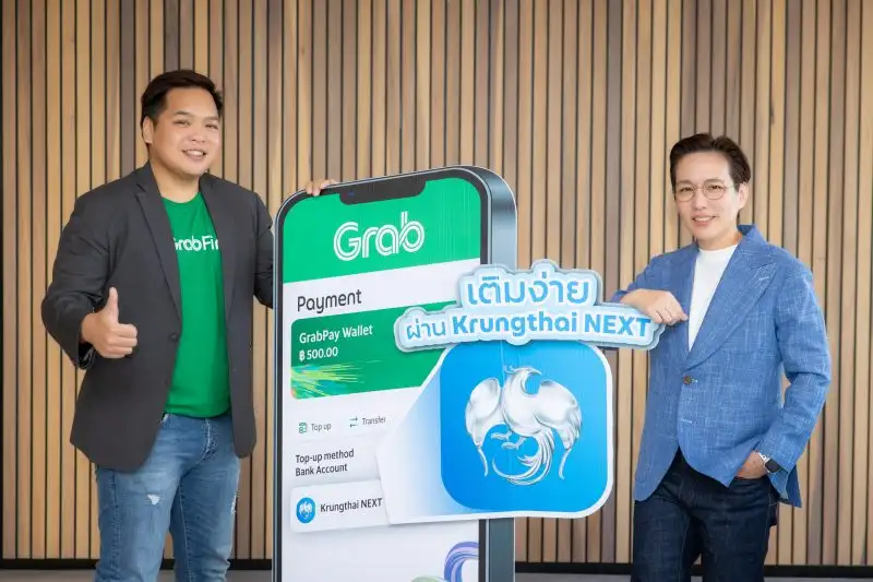 Grab and Krungthai Collaborate to ExpandGrabPay Wallet Top-Up Service
