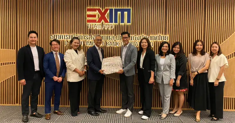 Enterprise thailand met Exim bank executives to discuss Cooperation to BRING Thai entrepreneurs to Explore the New Frontiers