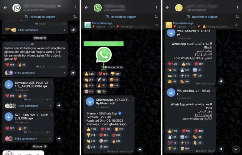 แคสเปอร์สกี้เผยตัวเลขการโจมตีโดยใช้ WhatsApp mod ตัวใหม่ มากกว่า 340,000 รายการในหนึ่งเดือน