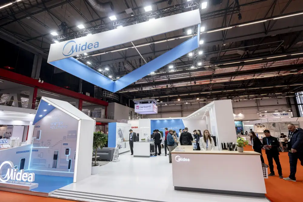 Midea KWHA Unwraps Revolutionary Whole House Water Solutions at Aquatech Amsterdam
