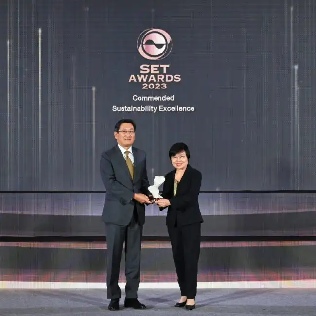 TPBI คว้ารางวัล SET Awards 2023  ตอกย้ำความสำเร็จอย่างต่อเนื่องในการพัฒนาองค์กรสู่ความยั่งยืน