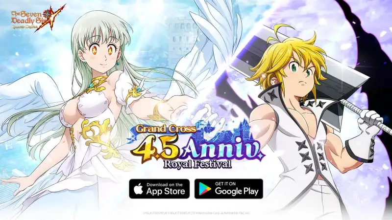 The Seven Deadly Sins: Grand Cross ฉลองครบ 4.5 ปี ! มอบกิจกรรมและรางวัลสุดพิเศษมากมาย ห้ามพลาด !!
