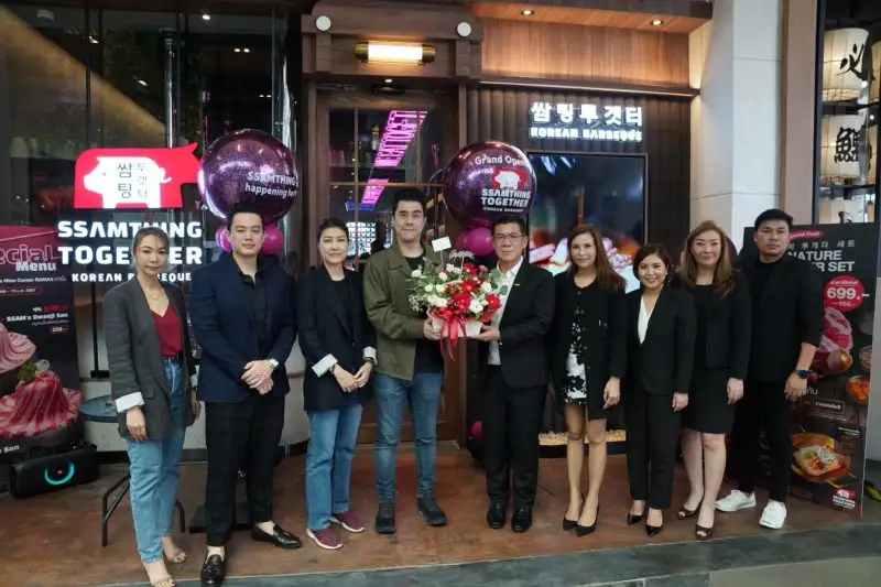 เดอะไนน์ เซ็นเตอร์ พระราม 9 ต้อนรับ SSAMTHING TOGETHER (ซัมติง ทูเก็ทเตอร์) ร้านปิ้งย่างเกาหลีพรีเมียมรสชาติจัดจ้าน