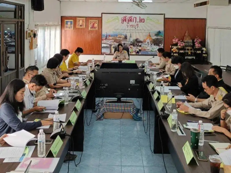 สสก.2 จ.ราชบุรี ประชุมคณะกรรมการประสานงาน วิสาหกิจชุมชนระดับเขต ประจำปีงบประมาณ พ.ศ. 2567 ครั้งที่1