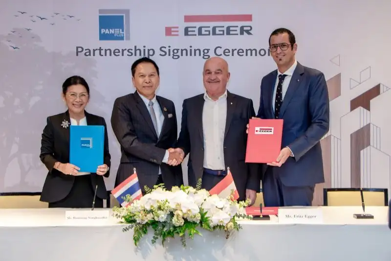 Panel Plus and Egger Group Collaborate to Innovate Wood-Based Materials, Paving the Way for a Sustainable Future