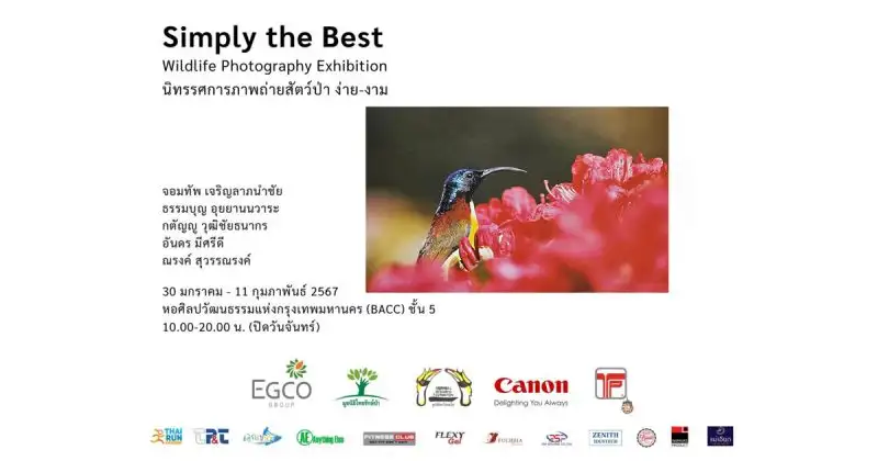 EGCO Group และมูลนิธิไทยรักษ์ป่า ชวนสัมผัสคุณค่าของสัตว์ป่าและธรรมชาติ ในนิทรรศการภาพถ่าย