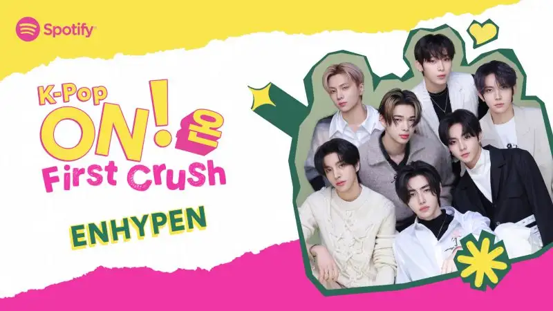 ENHYPEN ส่ง Spotify K-Pop ON! Single เพื่อยกย่องศิลปินที่จุดประกายความหลงใหลของพวกเขาต่อ K-Pop