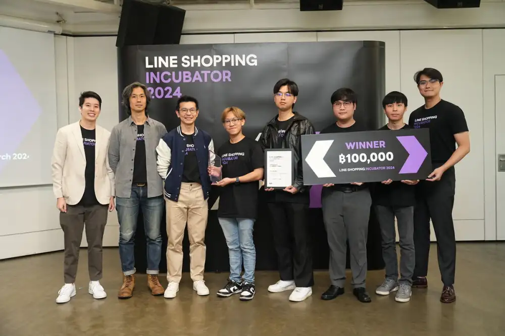 ประกาศแล้ว! ผู้ชนะ LINE SHOPPING INCUBATOR 2024 เวทีเฟ้นหาทีมพัฒนาโซลูชั่นโซเชียลคอมเมิร์ซบนแอป LINE
