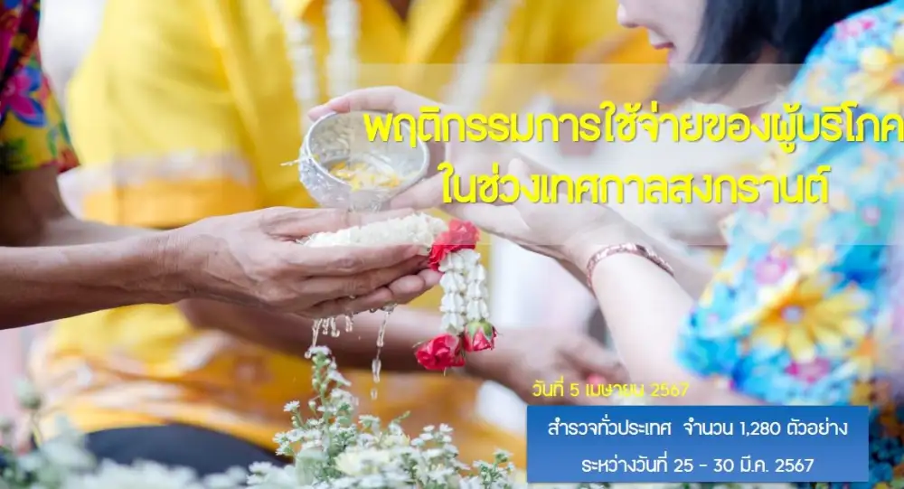 สาดฉ่ำ! สงกรานต์ปี 67 คึกคัก คาดเงินสะพัด 1.28 แสนลบ. สูงสุดใน 5 ปี