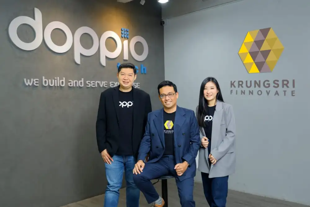 Krungsri Finnovate, through Finnoventure Fund investment, accelerates growth in the technology sector by investing in 'Doppio Tech'