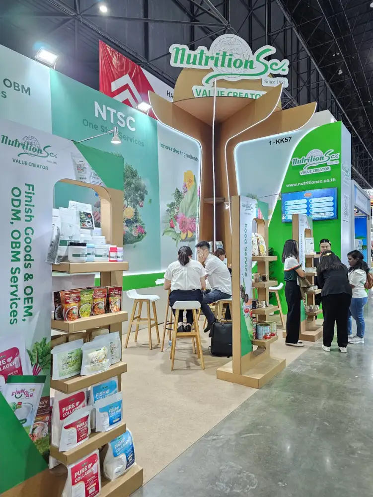 บรรยากาศภายในงาน Thaifex - Anuga Asia 2024 ที่บูธ Nutrition SC