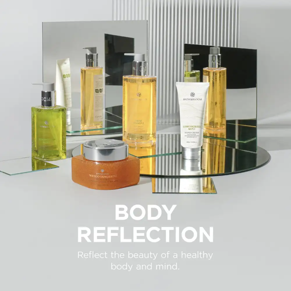 Body Reflection Reflect the beauty of a healthy body and mind.