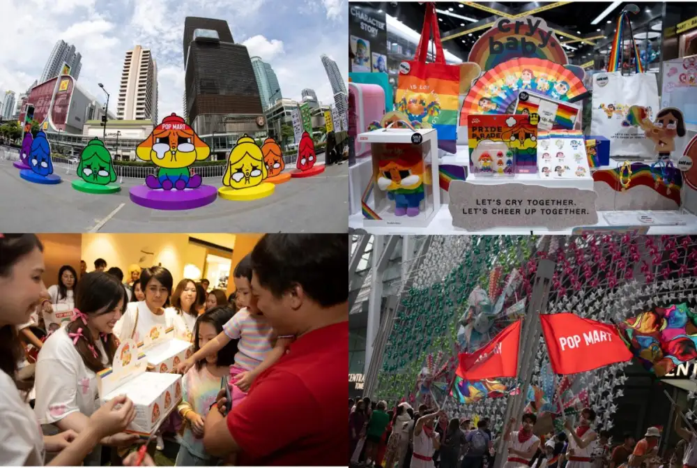 POP MART นำทีมชาวป๊อปกว่า 100 ชีวิต ร่วมเดินขบวนพาเหรดอีเวนต์ใหญ่แห่งปี