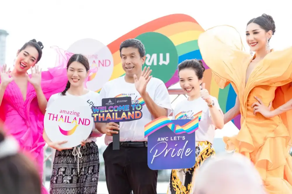 AWC ร่วม กทม. และ ททท. ผนึกพลังพันธมิตรเปิดงาน AWC Let's Pride