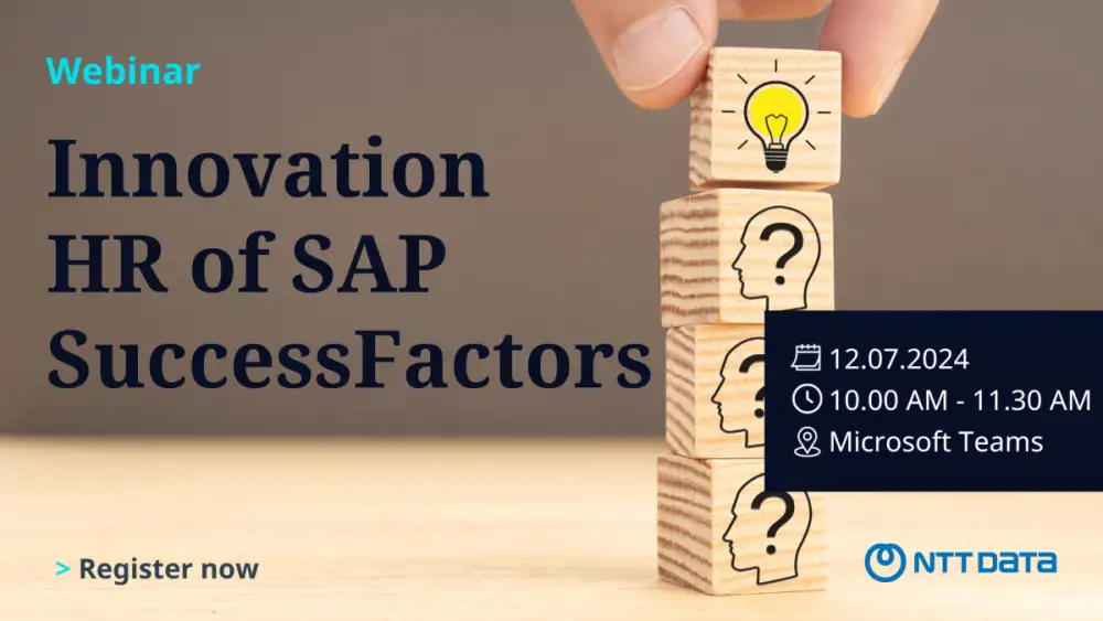 Innovation HR with SAP SuccessFactors ''