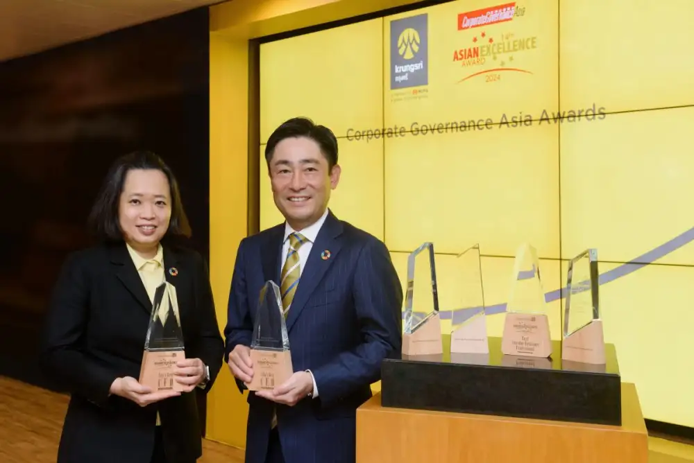 Krungsri secures top winner of social and sustainability accolades for Thai banks at Asian Excellence Award 2024