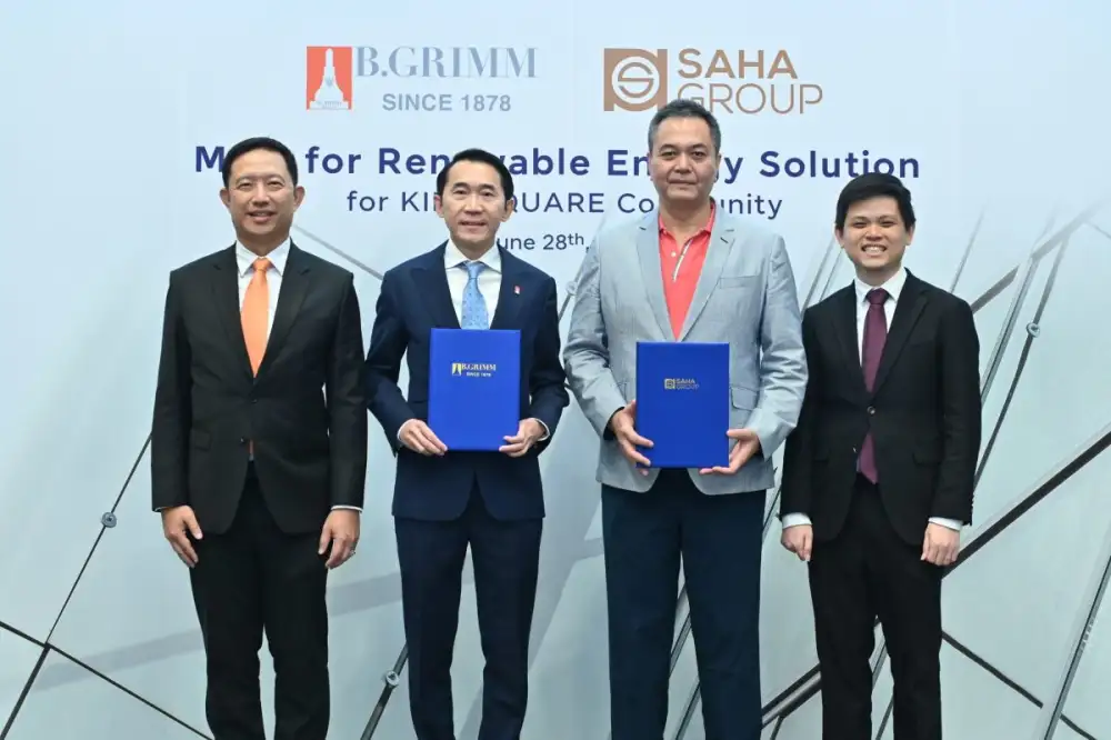Saha Group and B.Grimm Join Forces to Drive Green Projects, Propelling