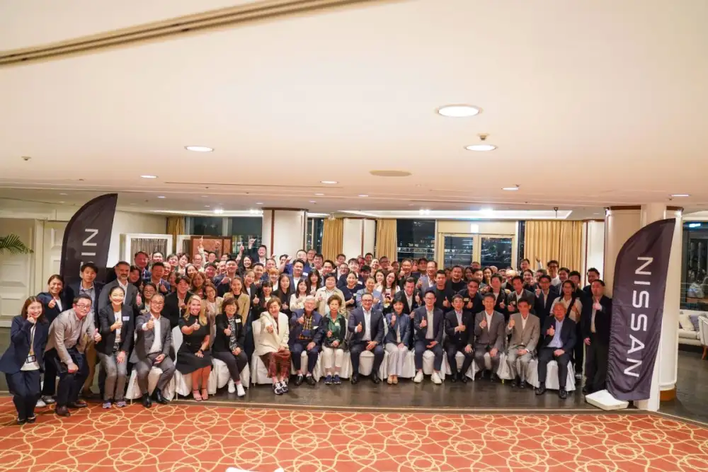 นิสสันจัดทริปเชิญผู้จำหน่ายทั้งหมดจากทั่วประเทศศึกษาดูงาน ณ ประเทศญี่ปุ่น