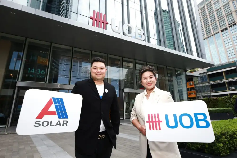 UOB and A Solar join hands to support SMEs' decarbonisation journey with solar roof installation loan