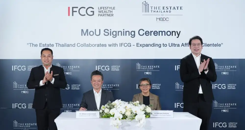 The Estate Thailand Collaborates with IFCG - Expanding to Ultra Affluent Clientele