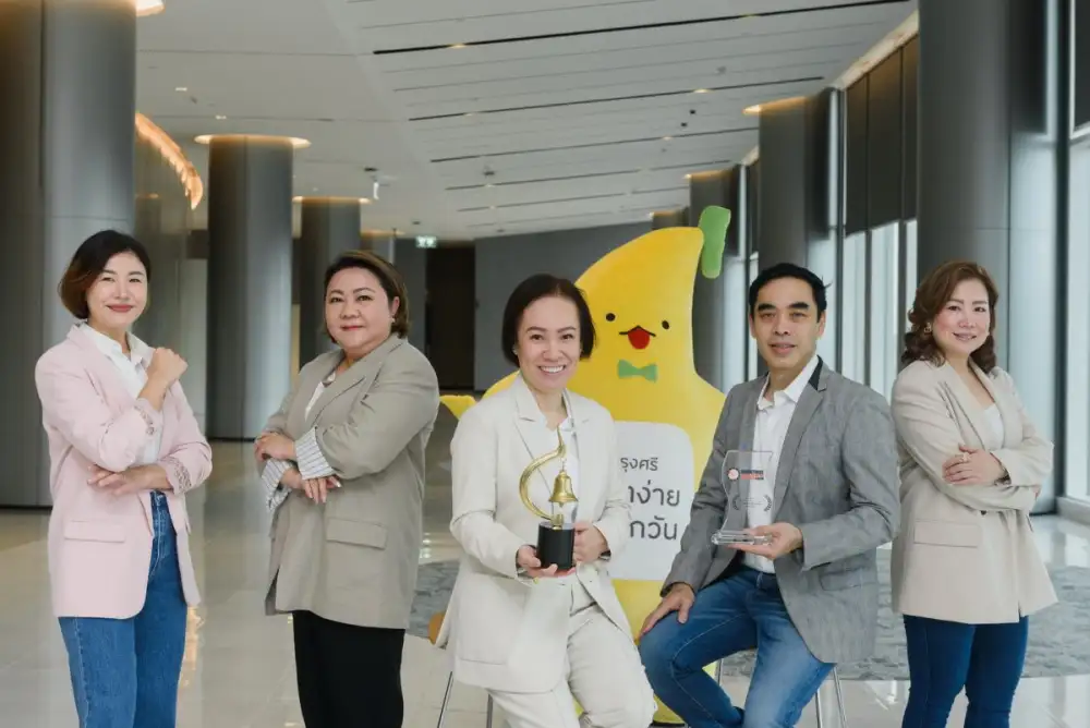 Krungsri won 2 awards for its successful