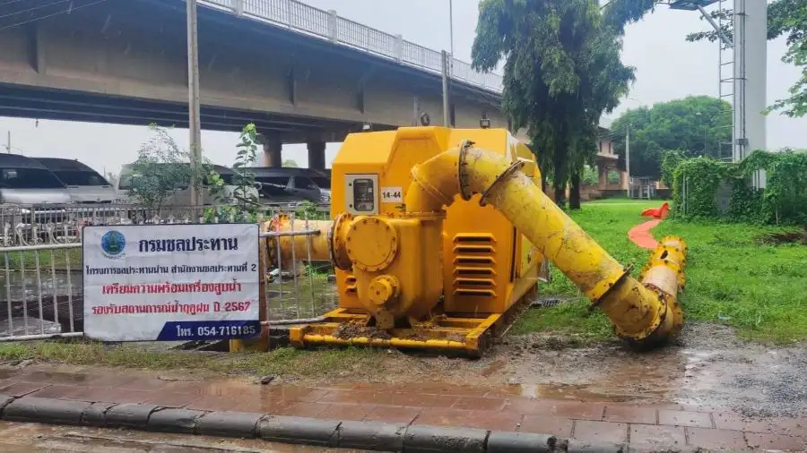 กรมชลฯ เฝ้าระวังพื้นที่เสี่ยงฝนตกหนัก ภาคเหนือ-อีสานตอนบน