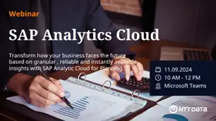 Transform how your business faces the future based on granular , reliable and instantly available insights with SAP Analytic Cloud for Planning