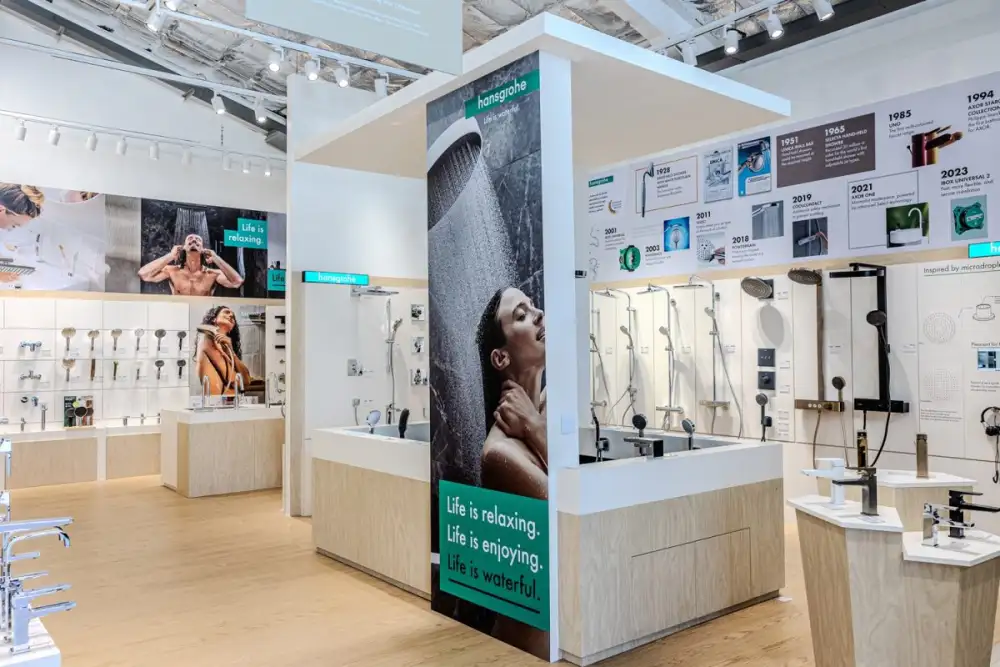 hansgrohe and AXOR Debut Thailand's First Showroom with Live Shower Area