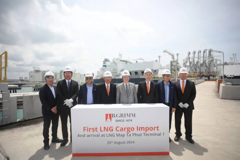 B.Grimm LNG marks a Milestone with Successful First LNG Import