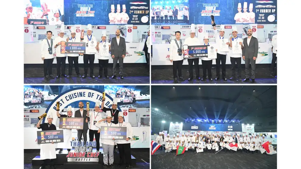AWC ร่วมยินดีทีมเชฟเยาวชน