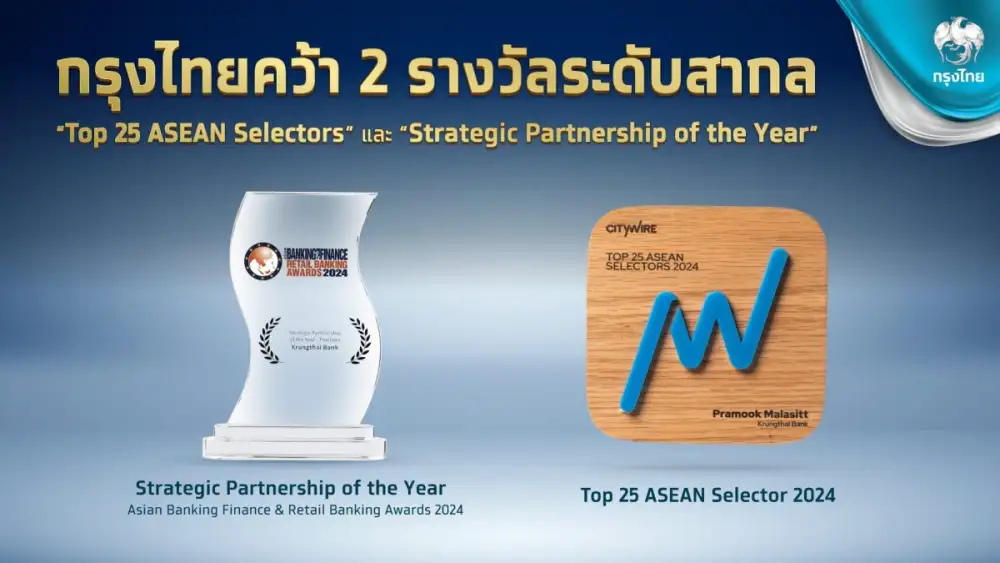 กรุงไทยคว้า 2 รางวัลระดับสากล 