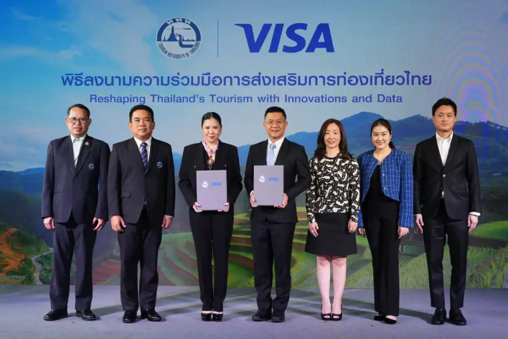 TAT and Visa sign MOU to elevate tourism with innovation and advanced data analytics