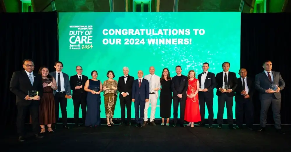 มูลนิธิ International SOS ประกาศชื่อผู้ชนะรางวัล Duty of Care Awards ประจำปี 2567