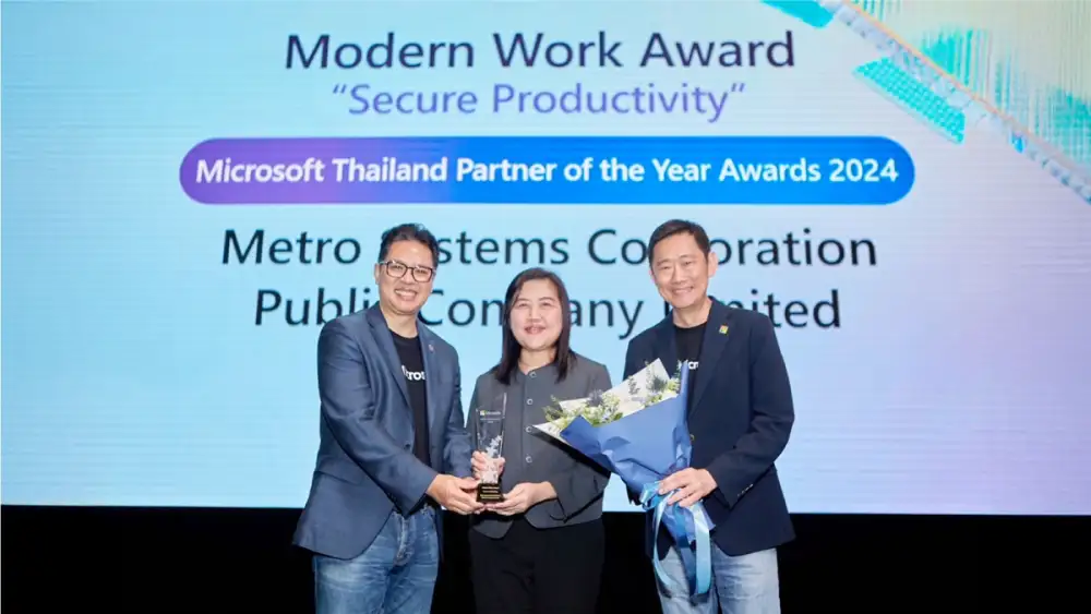 MSC won Modern Work Award