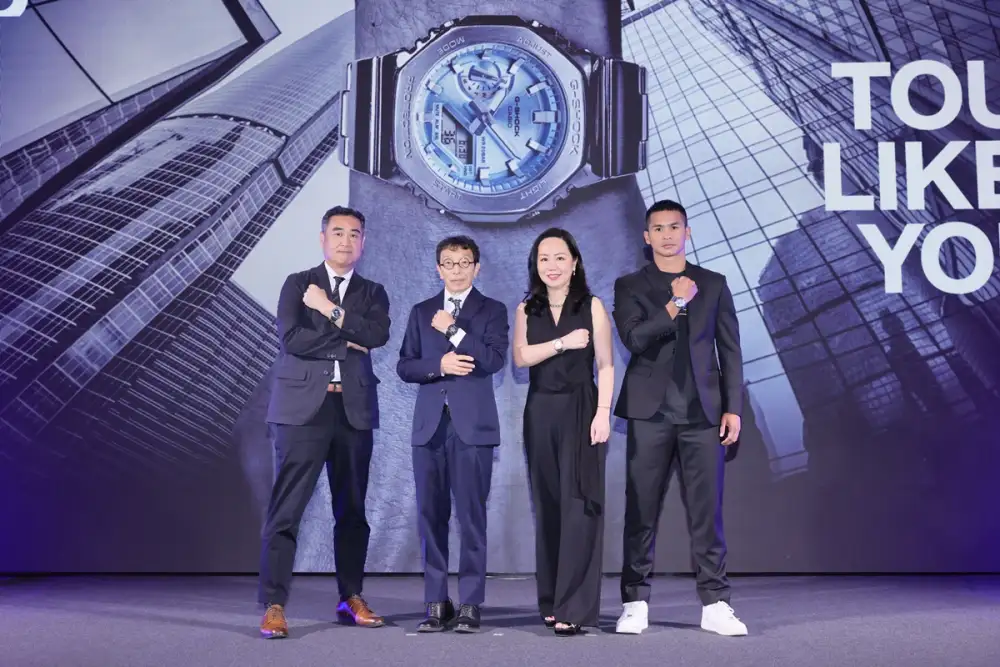 CMG เสริมแกร่งนาฬิกา G-SHOCK ดึง