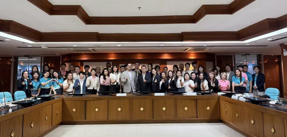 UP's Corporate Communications Team Visits Silpakorn University for a Knowledge Exchange.